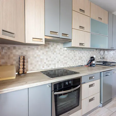 Apartamento Charmantes Nur 650 Meter Zum Sandstrand Mit Zwei Privaten Balkonen Und Meerblick